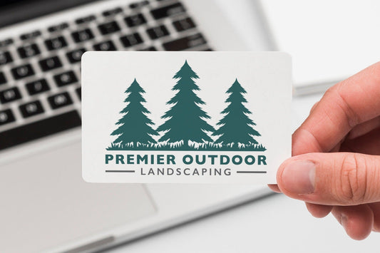 Logo Design - Landscaping Business | Lawn Care Company | Lawn Maintenance | Tree Service | Pine Tree