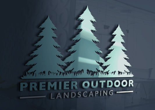 Logo Design - Landscaping Business | Lawn Care Company | Lawn Maintenance | Tree Service | Pine Tree