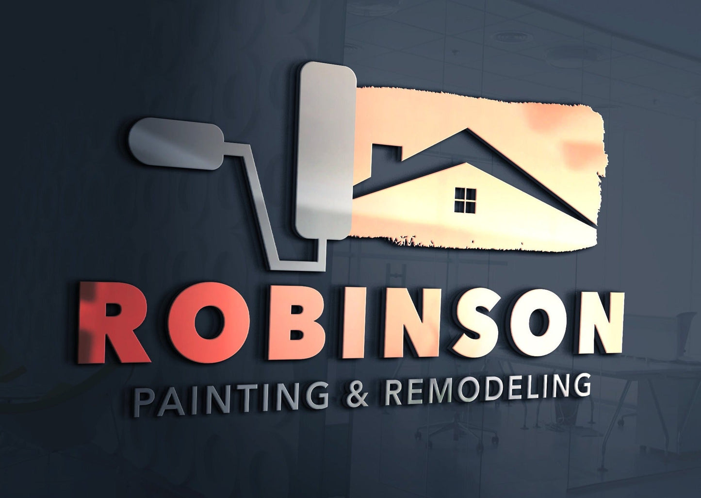 Logo Design - Painting Business | Painting Company | Paint Services | Painter Logo