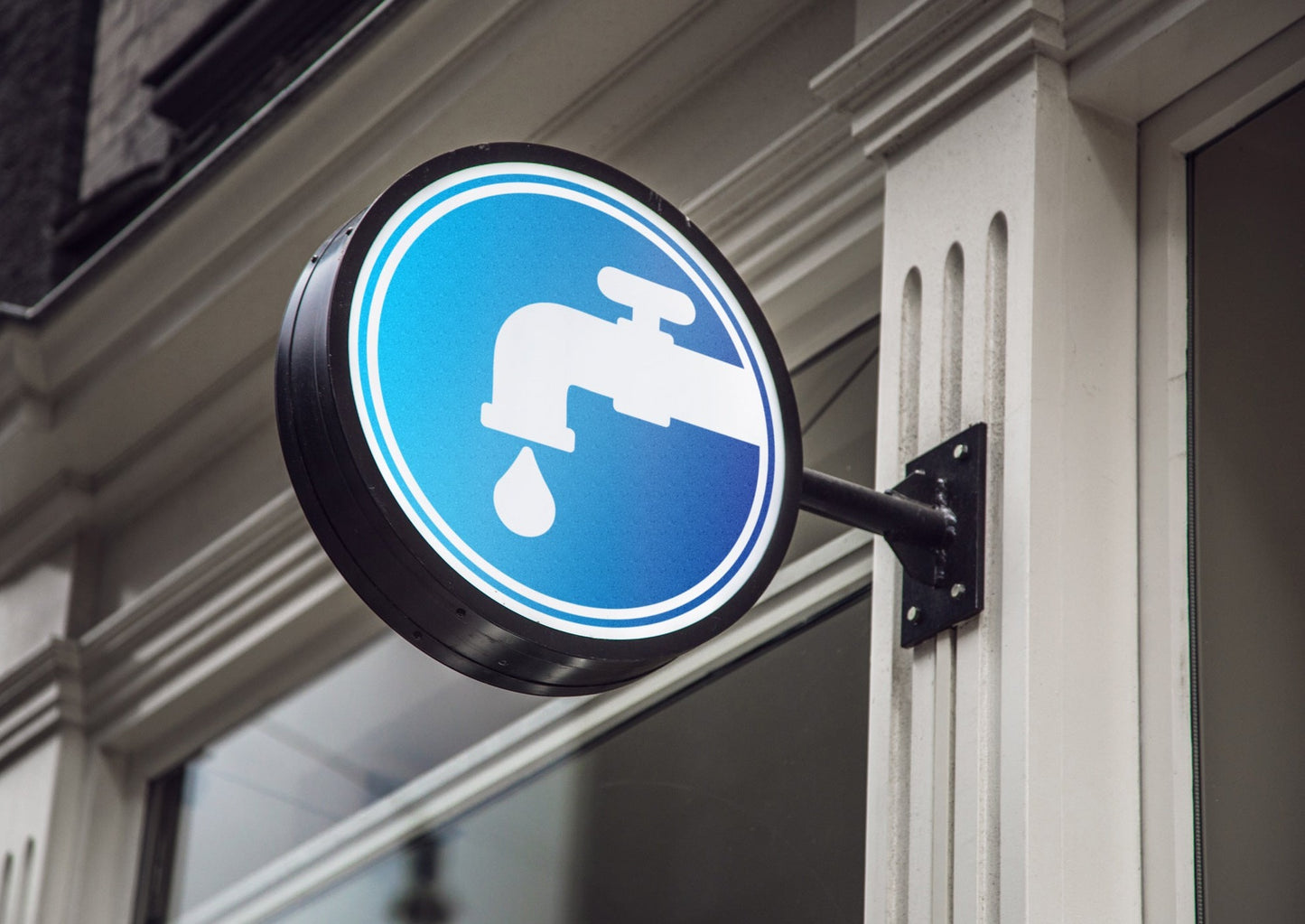 Logotipo de fontanería | Diseño de logotipos | Fontanero | Fontanero profesional | Logotipo del grifo | Diseño de gota de agua | Servicios de plomería | Personal de mantenimiento
