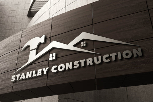 Logo Design - Construction Company | Construction Business | Hammer Design | House Design