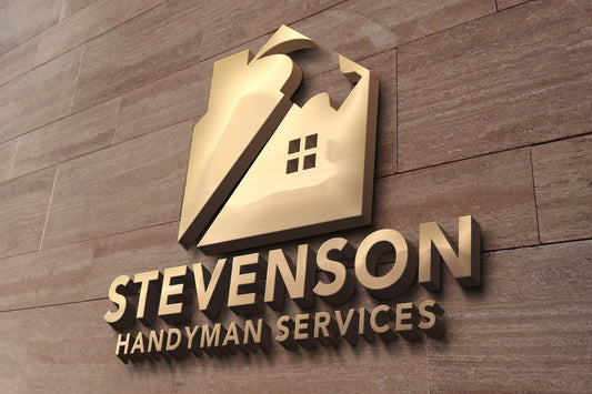 Logo Design - Construction Company | Roofing Business | Hammer Design | Roof | House Design