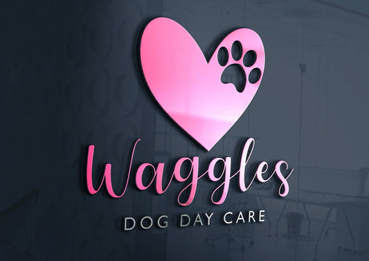 Dog Day Care Logo | Doggy Day Care | Dog Logo | Paw Logo | Pet Store | Dog Paw | Puppy Logo