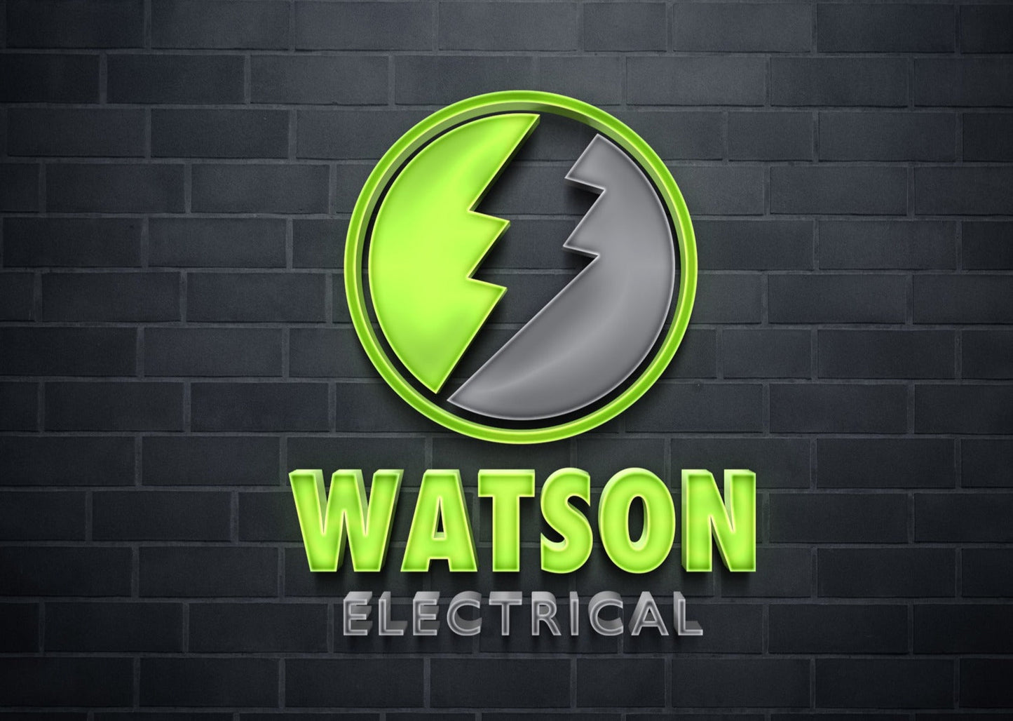 Logo Design - Electrician Branding | Voltage Design | Electric Company | Business | Watts