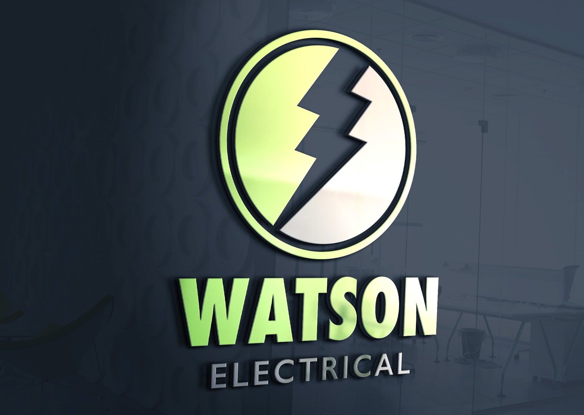 Logo Design - Electrician Branding | Voltage Design | Electric Company | Business | Watts