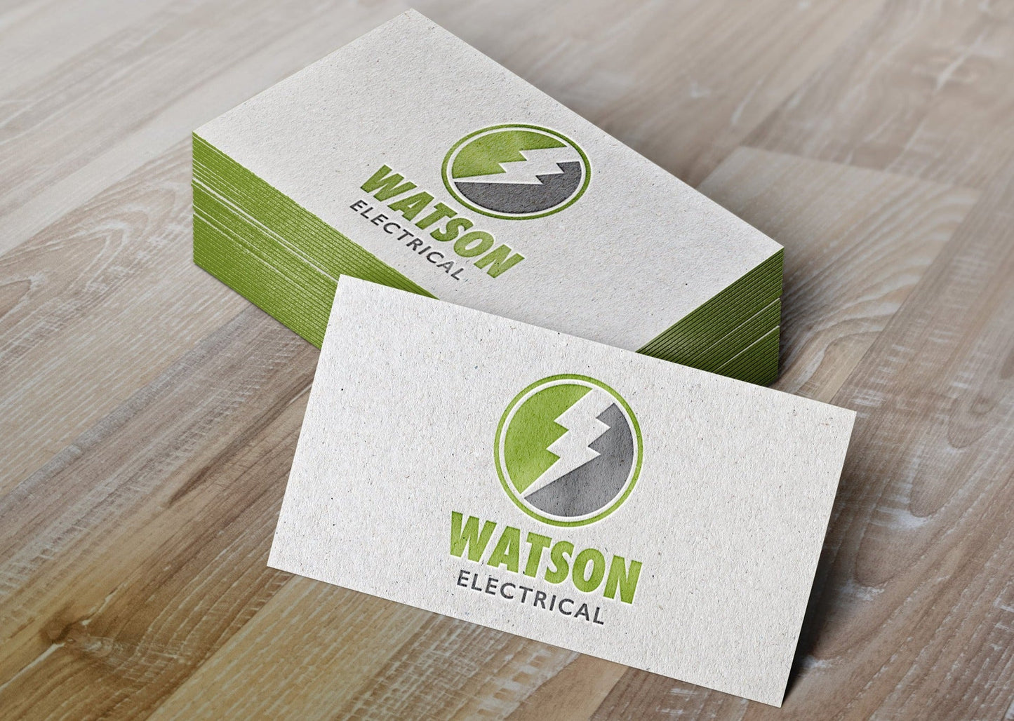 Logo Design - Electrician Branding | Voltage Design | Electric Company | Business | Watts