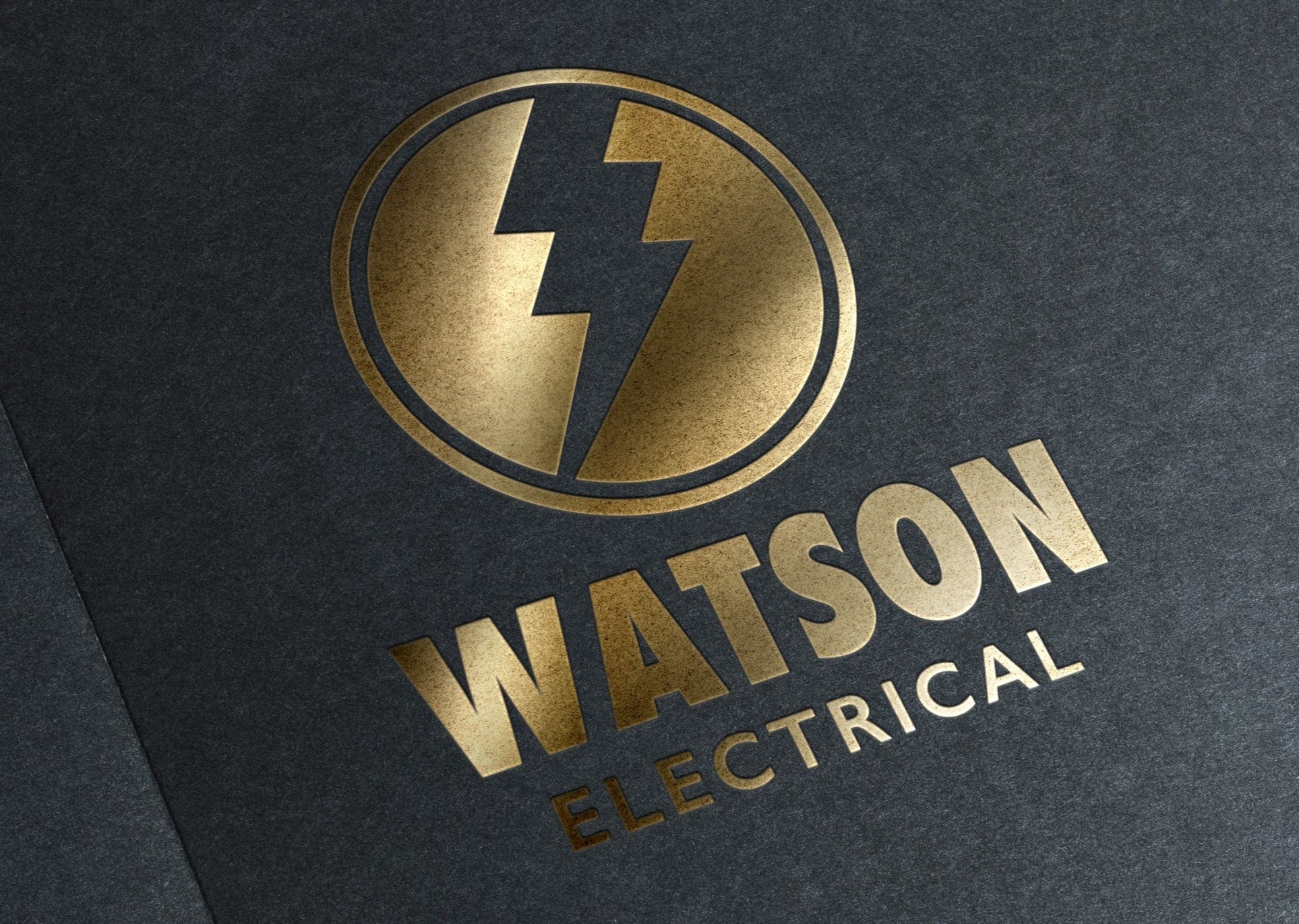 Logo Design - Electrician Branding | Voltage Design | Electric Company | Business | Watts