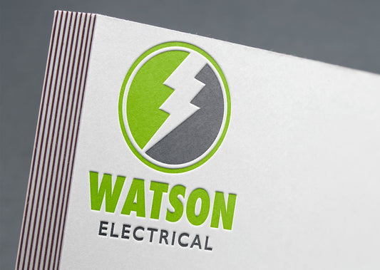 Logo Design - Electrician Branding | Voltage Design | Electric Company | Business | Watts