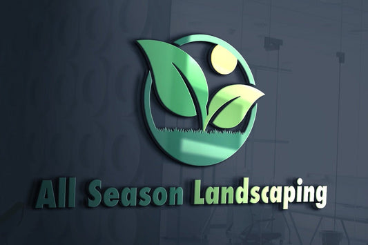 landscaping lawn care business company logo design