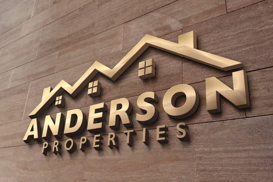 Real Estate Logo Design Realtor Logo Property Maintenance Construction Design Roofing Business