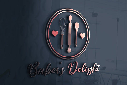 Logo Design - Bakery Logo | Bakery Shop Logo | Cupcake Logo Design | Sweet Shop Logo