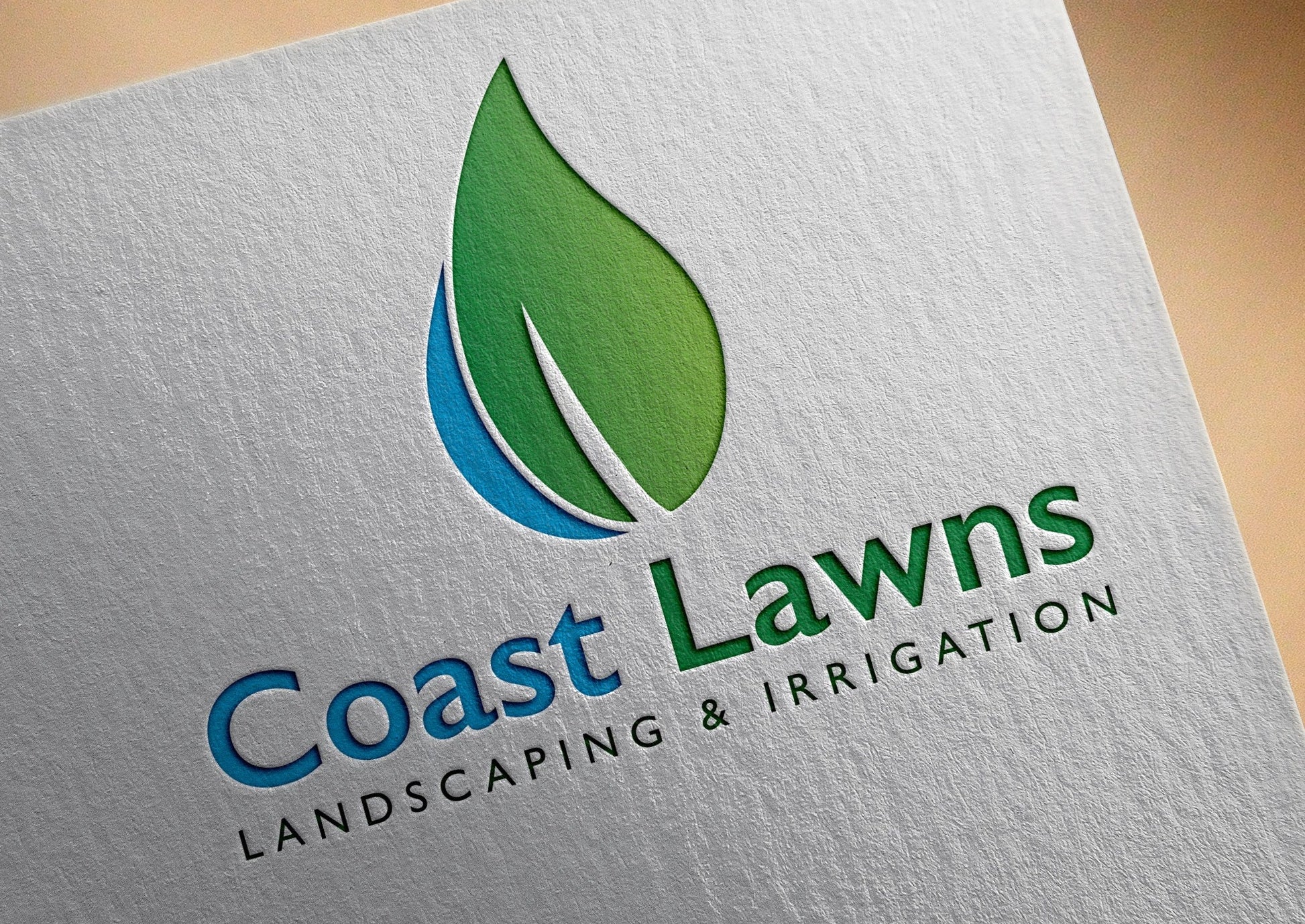 Lawn Care Logo Design | Logo Design | Landscaping Logo | Lawn Maintenance Logo | Leaf Design | Leaf Logo