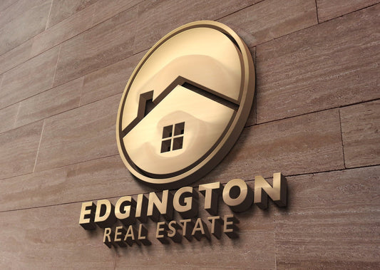 Construction Logo | Real Estate Logo | Logo Design | Real Estate Business | Construction Company | Roofing Logo | Roofers | Real Estate Agent