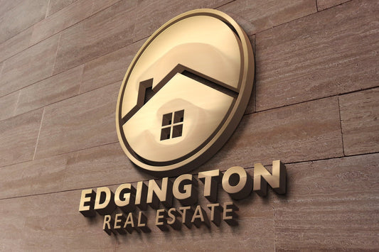 Construction Logo | Real Estate Logo | Logo Design | Real Estate Business | Construction Company | Roofing Logo | Roofers | Real Estate Agent
