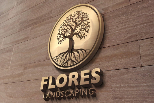 Landscaping Logo | Tree Service | Landscape Logo | Lawn Care Logo | Landscaper Logo | Professional Logo Design | Lawn Maintenance | Leaf Logo