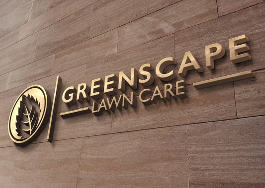Landscape Logo | Landscaping Logo | Lawn Care Logo | Landscaper Logo | Professional Logo Design | Lawn Maintenance | Leaf Logo