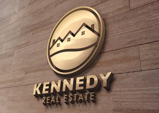 Construction Logo | Real Estate Logo | Logo Design | Real Estate Business | Construction Company | Roofing Logo | Roofers | Real Estate Agent