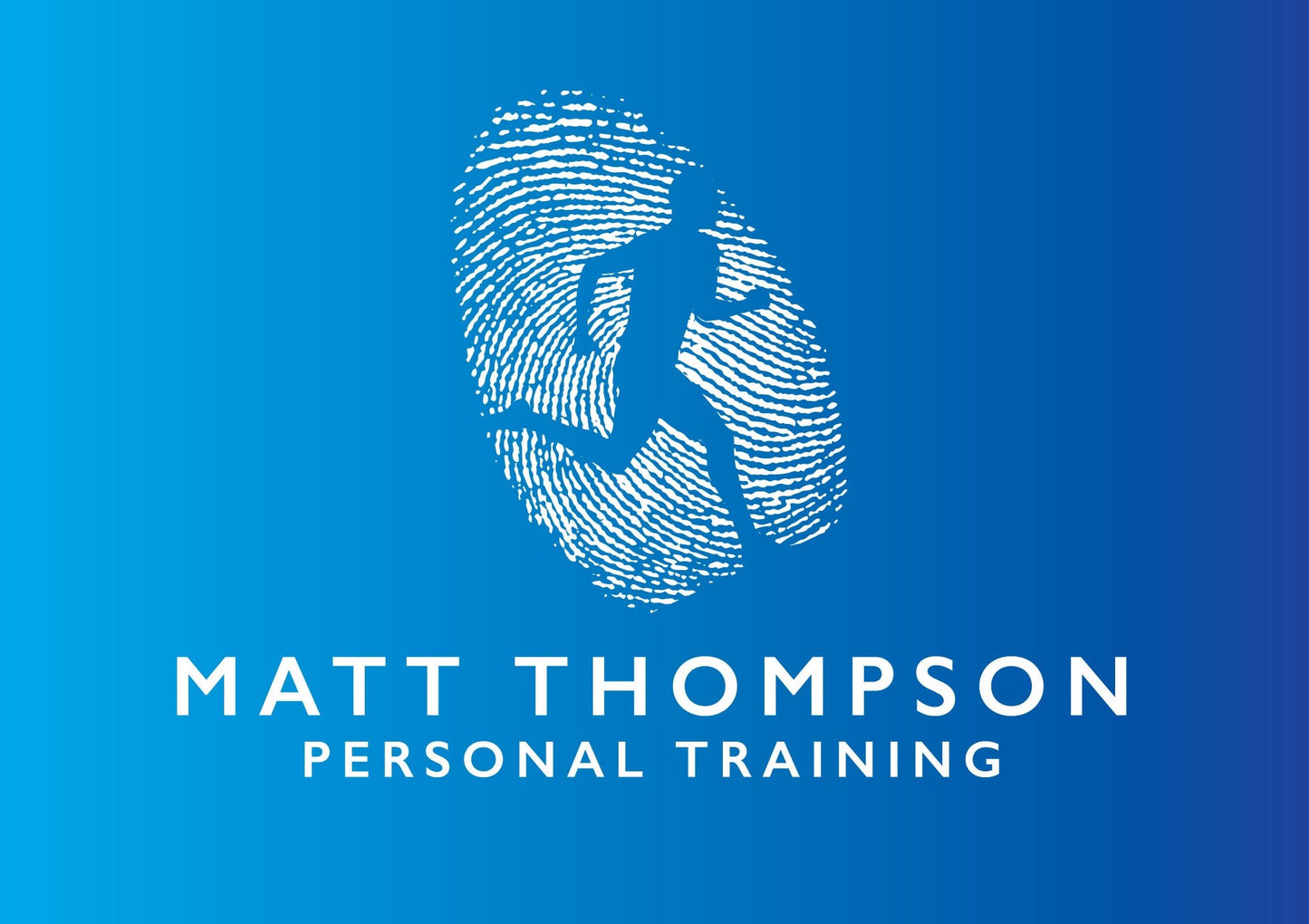 Personal Trainer Logo Design | Fitness Trainer | Trainer | Gym | Runner | Fingerprint | Personal Branding | Cross Fit