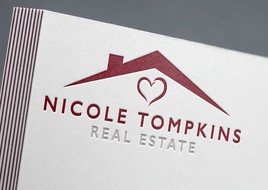 Real Esate Logo Design | Heart Design | Home Decor | Realtor Design | Realtor | House | Home | Professional Logo Design | Icon | Real Estate Logo