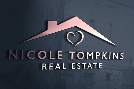 Real Esate Logo Design | Heart Design | Home Decor | Realtor Design | Realtor | House | Home | Professional Logo Design | Icon | Real Estate Logo