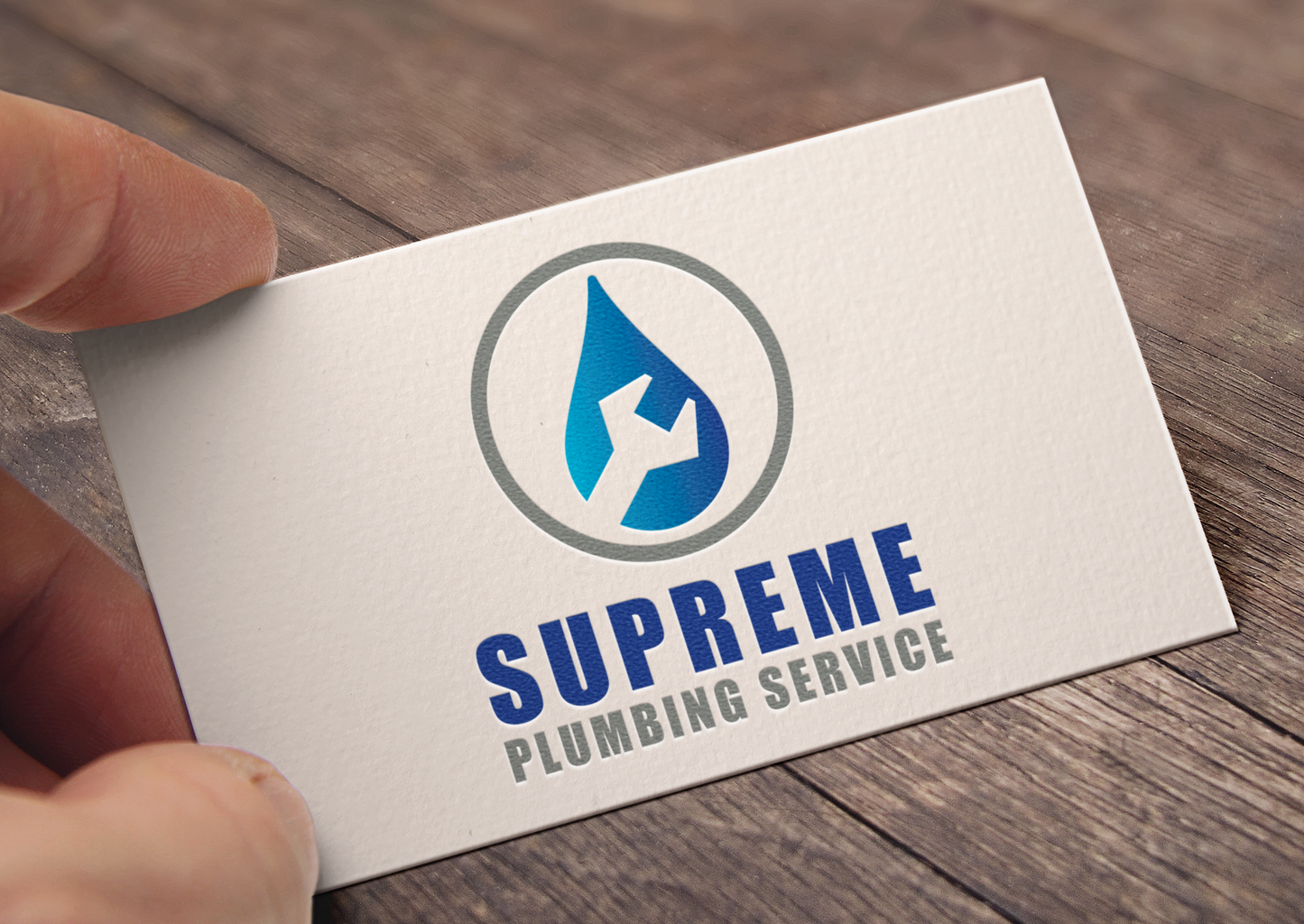 Plumbing Services Logo | Logo Design | Plumber Branding | Water Drop Design | Wrench | Plumber Design | Handy Man Services