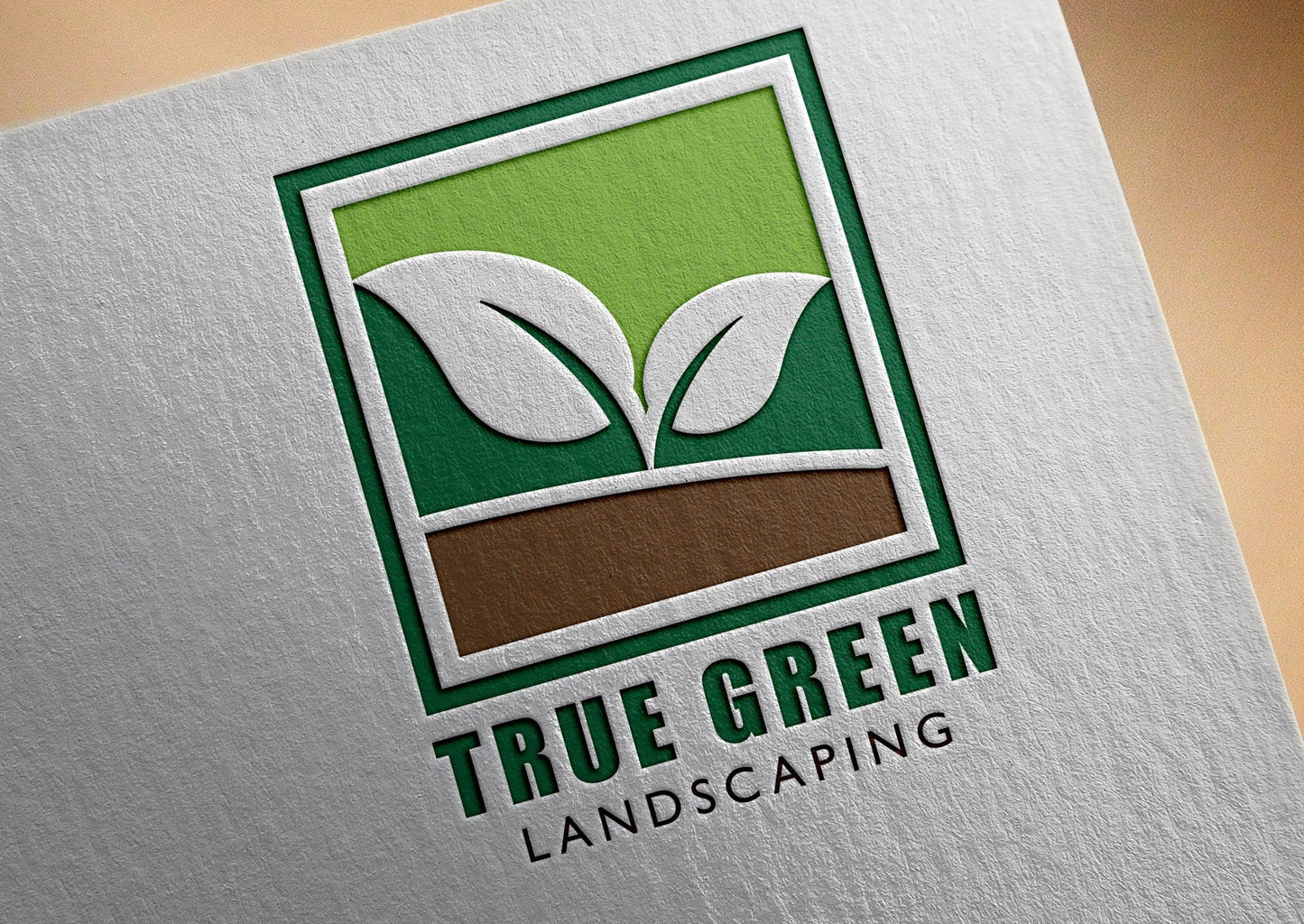Yard Care Logo Design | Landscaping Logo | Lawn Care | Grass | Leaf | Logo Design | Lawn Maintenance Business